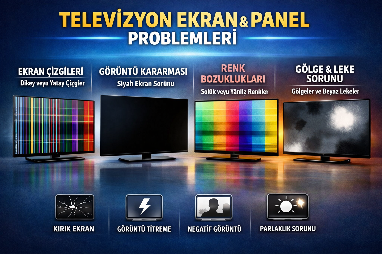 Tarsus TV Panel ve Ekran Değişimi