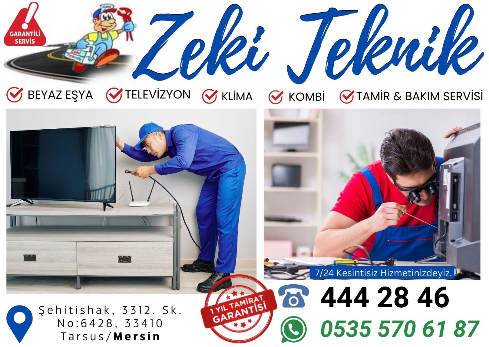 tarsus - televizyon - servisi